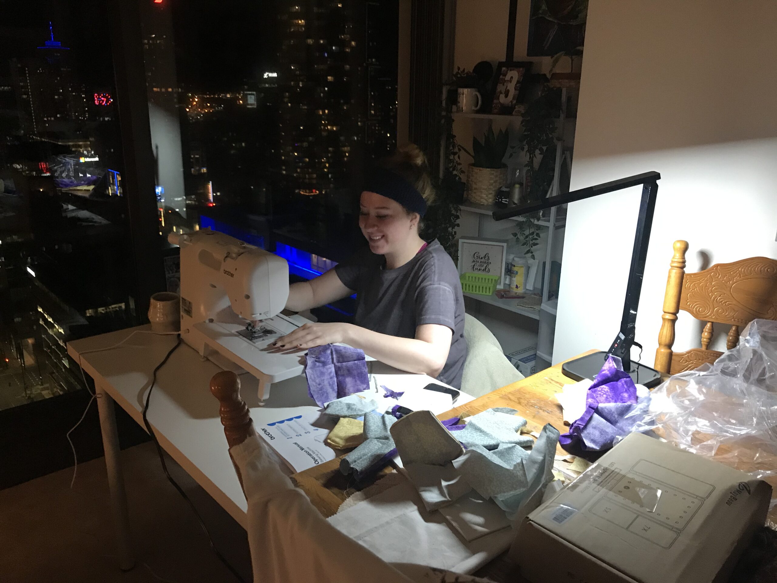 sewing-lady