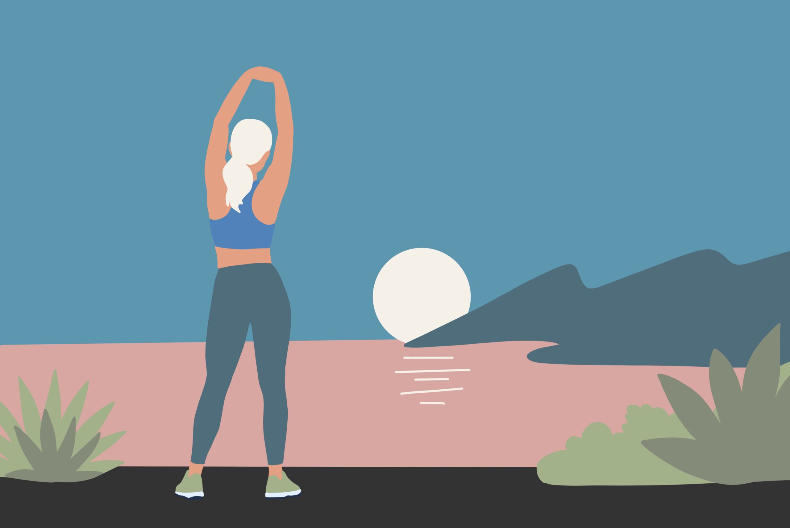 wellbeing-woman-on-beach