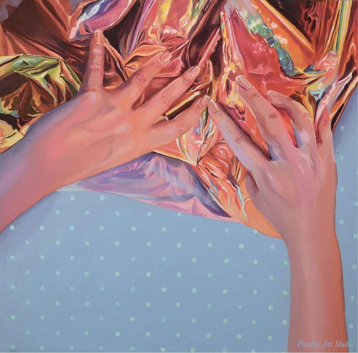 Peaches Art Studio 1 Hands
