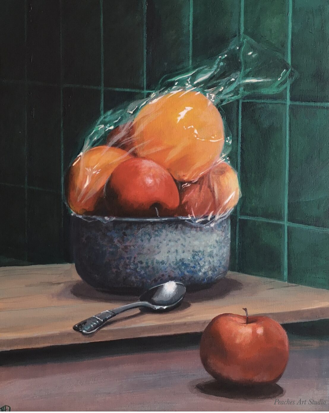Peaches Art Studio Fruit