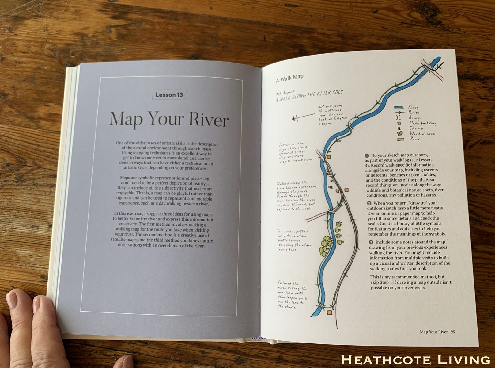 How to Draw a River