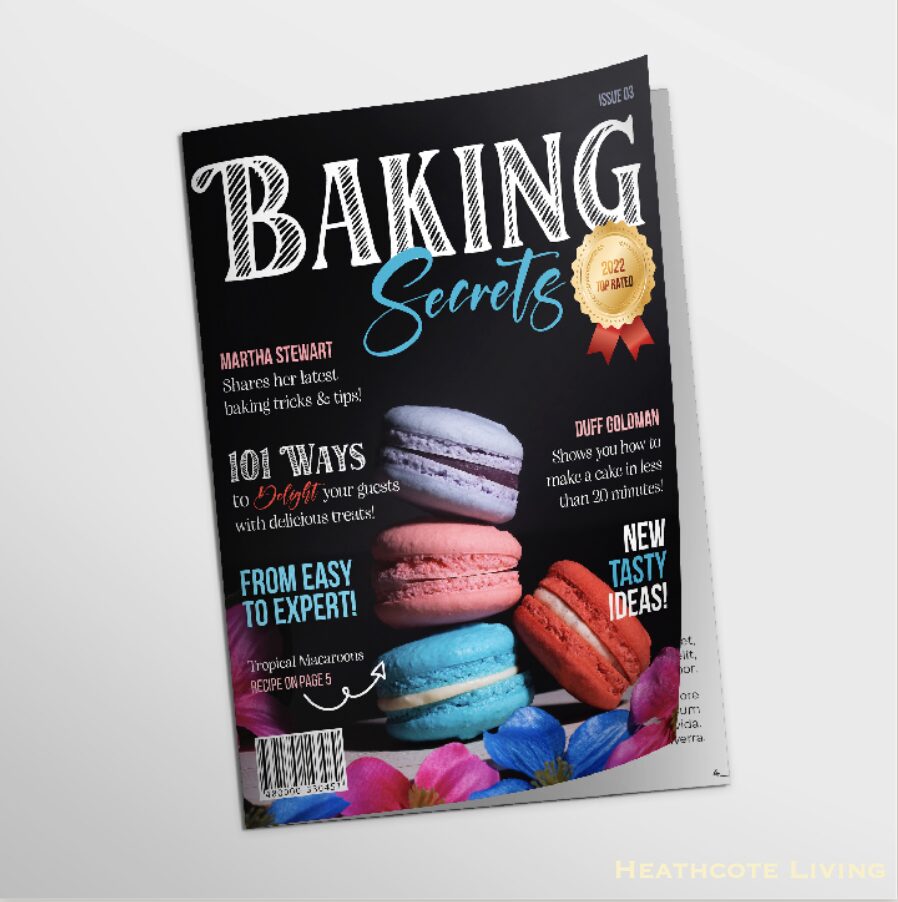 Baking Magazine Design Claire-baking-magazine-design