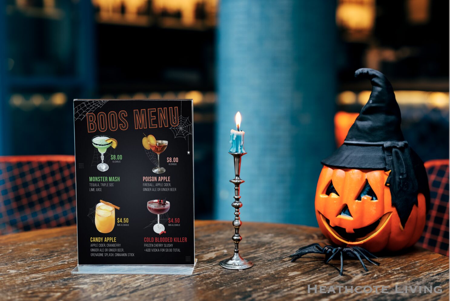 Halloween Page layout