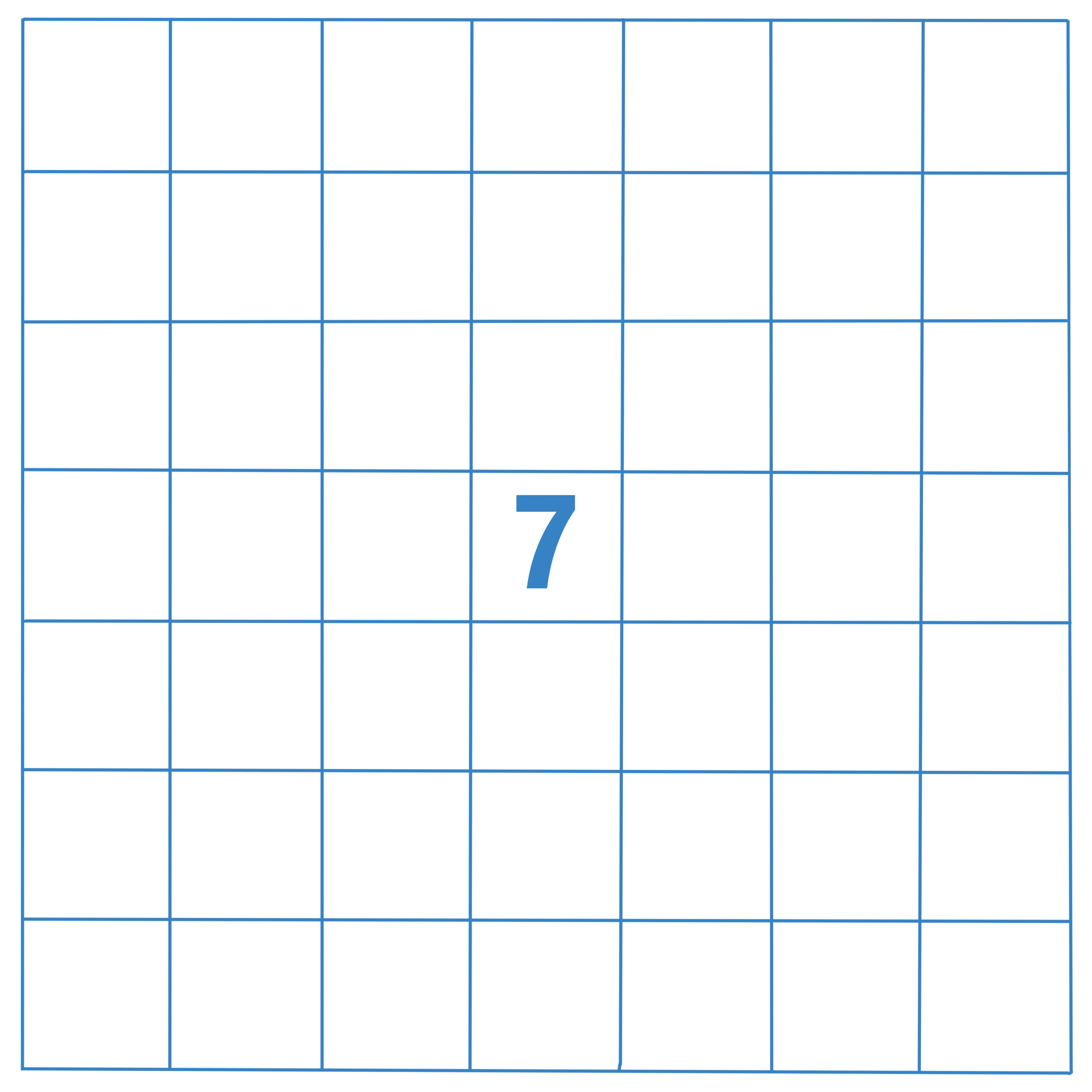 7x7 Bingo