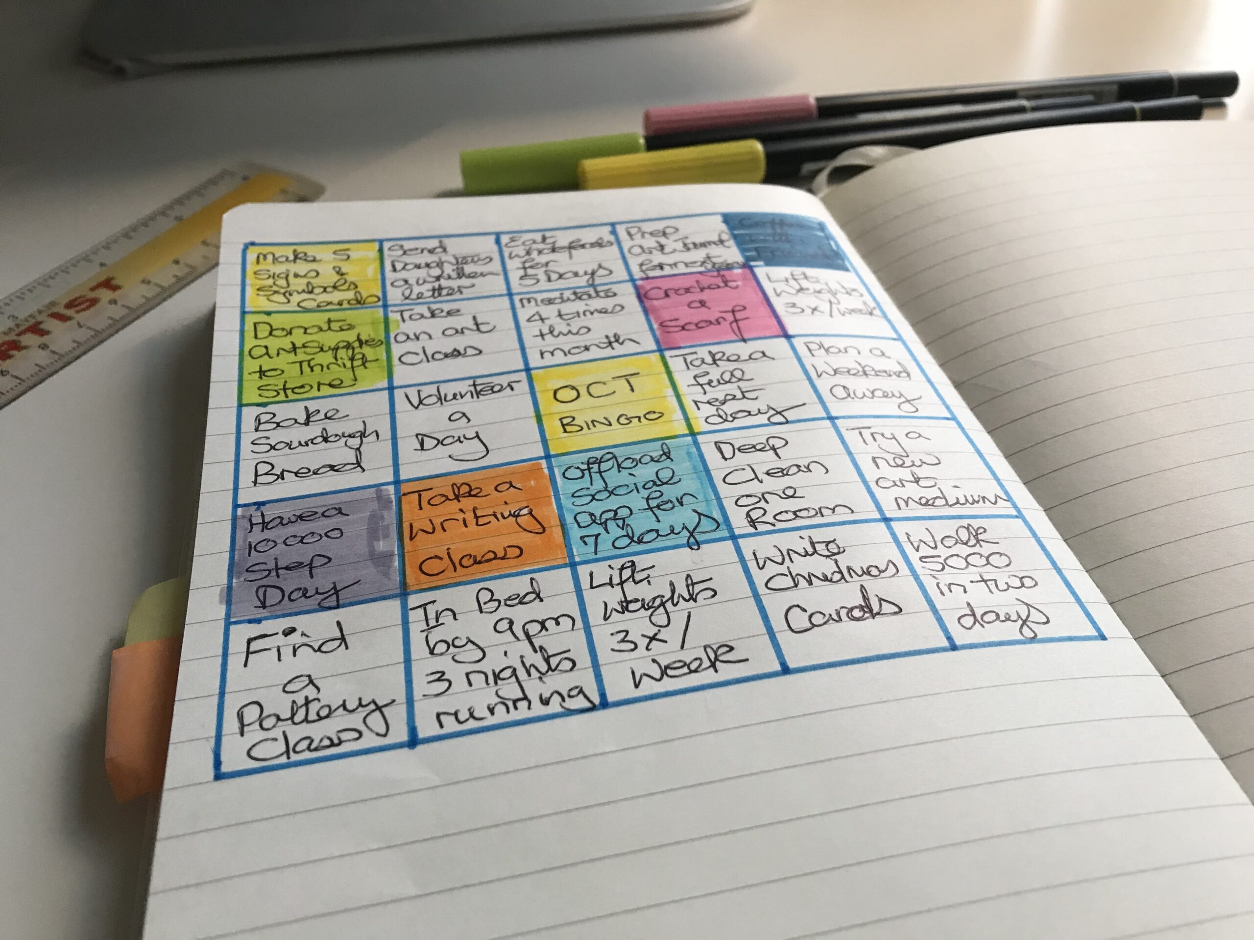 Bingo Spread bingo-journal-spread